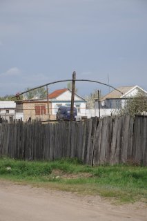 Колодец-журавль работает!