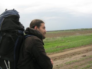 Uhodigger с лёгким 36килограммовым рюкзаком.