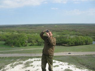 Uhodigger снимает панораму.