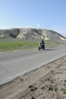 Мотоциклист.