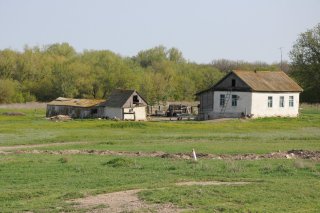 Одинокий дом.