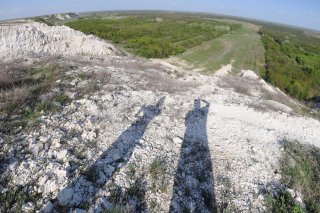 Вид с площадки сверху.
