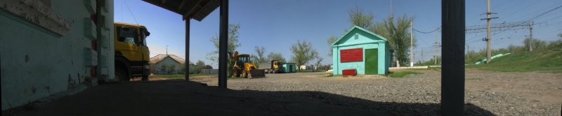 Панорама станции Солодча.