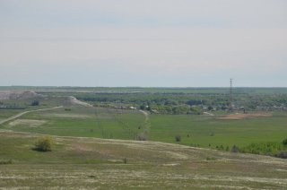 Вид со смотровой площадки. Захаровка.