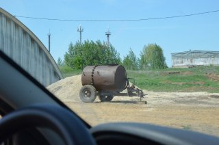 Киреево. Бочка с пивом. Наверное, тёмным.