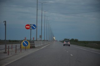 Трасса М-6. Современный участок.