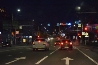 Волгоград. Перекрёсток проспекта Ленина и ул. 7й Гвардейской.