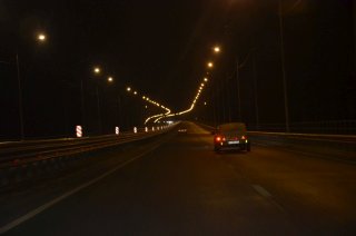 Волжский. Мост через Ахтубу.