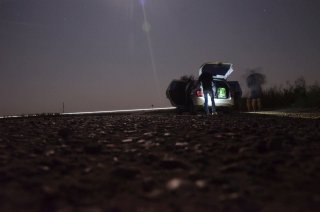 Калмыкия. Остановка в степи на ужин.