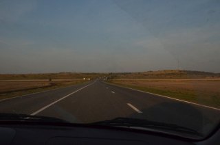 Ставрополье. Утренняя трасса.