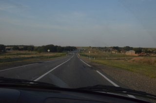 Ставрополье. Пустая трасса.