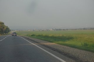 Ставрополь на гране видимости.