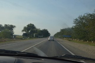 Ставрополье. Поворот на Темнолесскую.