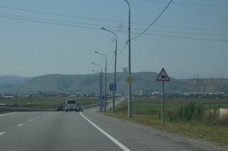 КЧР. Накопительные ёмкости над Сары-Тюзом.