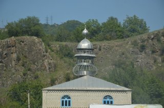 Карачаевск. Квартал Бирлик. Купол мечети.