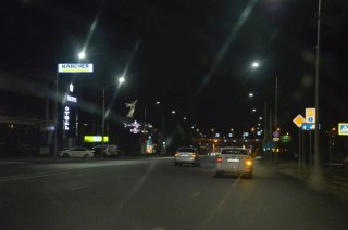 Волгоград. Ночная Вторая продольная.