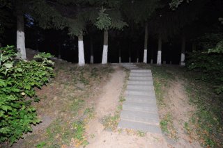 Лестница к форту.