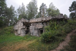 Стена форта.