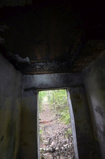 Вид от входа в форт.