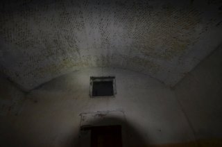 Свод потолка южного хранилища.