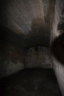 Боковое хранилище порохового погреба.