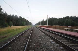 На станции Коробчицы.