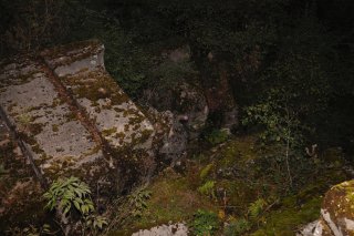 Обломки форта.