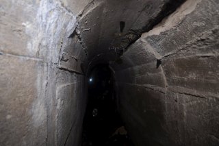 Тоннель в пороховом форте.