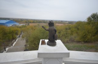 Суслик-рыбак без удочки.
