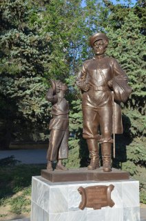 Памятник казачеству.